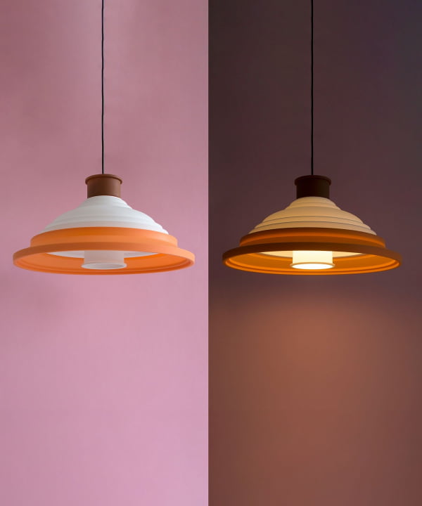 BEAMS公式のSowdenLight CL5の消灯時と点灯時を比べた掲載写真